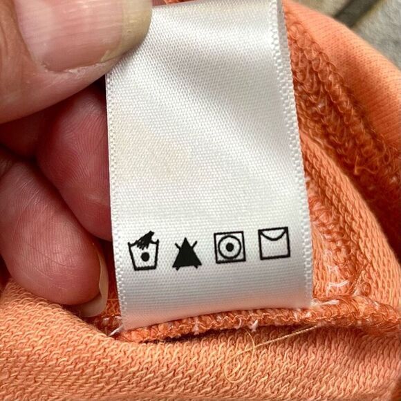 Tru Luxe Jeans Peach Long Sleeve Embroidered Top XL - Picture 12 of 13